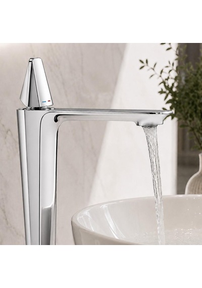Vıta Uzun Lavabo Bataryası Parlak Krom