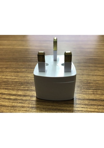 Yurtdışı Seyahatleri Için Üniversal Elektrik Priz Başlığı 3 Uçlu Ingiliz Prize Dönüştürücü