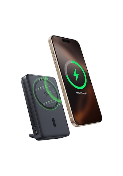 Baseus Nomos Qi2 10.000 Mah 45w Manyetik Taşınabilir Şarj Cihazı Siyah