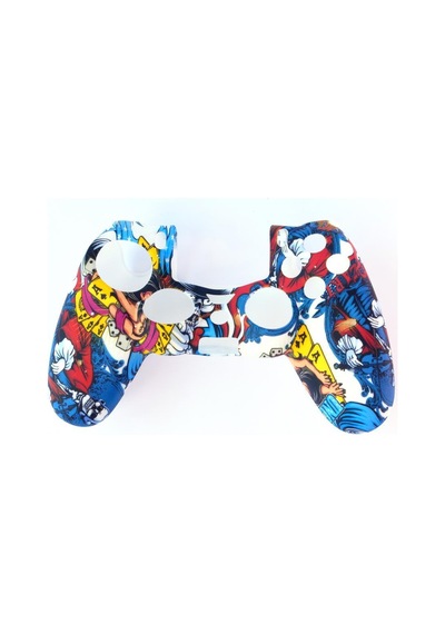 Playstation 4 Desenli Kol Koruyucu Silikon Kılıf 4p4
