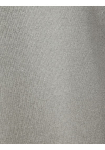 Koton Şardonlu Pamuklu Basic Kapşonlu Sweatshirt Gri 5wam70001mk Gri