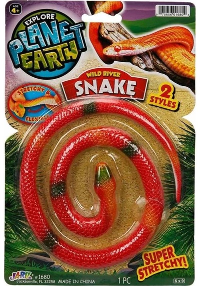 Mey İthalat Planet Earth Esnek Yılan Figürü
