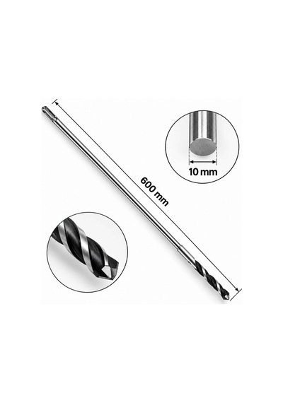 Master Matkap Ucu Sds Plus Kalıpcı 10x600mm