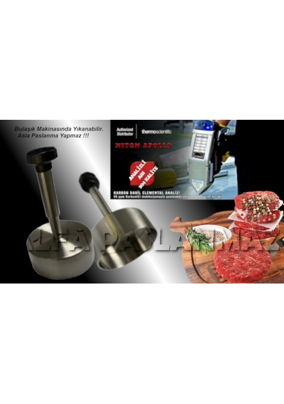 Alfa Paslanmaz Üretimi 9 Cm Hamburger Köfte Kalıbı,Köfte Presi (474592872)