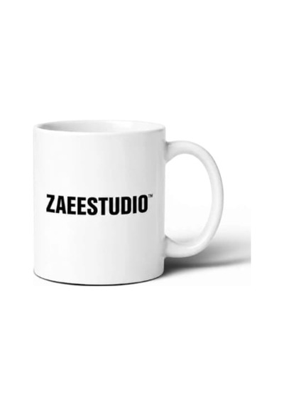 Signature Ceramic Mug Kar Beyazı
