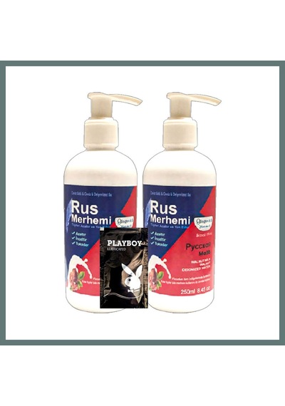 Bezos Rus Merhemi Glegnid Tüykrem2 Adet X 250 Ml Ceviz Sütlü & Cevizli Rus Merhemi + Yanında Jel Ventra