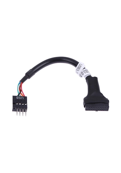 5026 9 Pin Usb 2.0 Dişi 19 Pin Usb 3.0 Erkek Çevirici Dönüştürücü