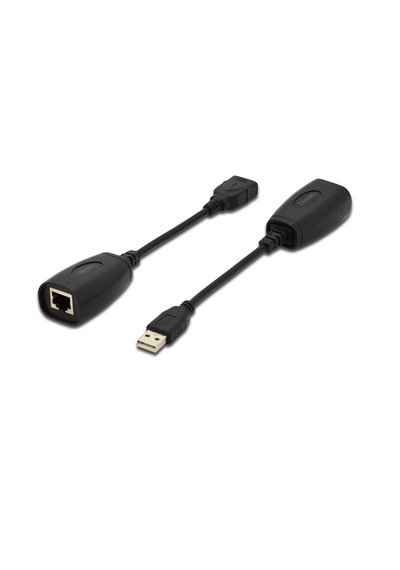Digitus Usb 1.1 Mesafe Uzatma Cihazı, Cat 6/6a/7 Awg23 S/ftp Ya Da F/ftp Kablo Kullanıldığında Maksimum Mesafe 45 Metre-19042