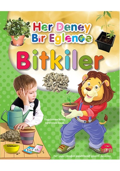 Her Deney Bir Eğlence - Bitkiler- Martı Yayınları