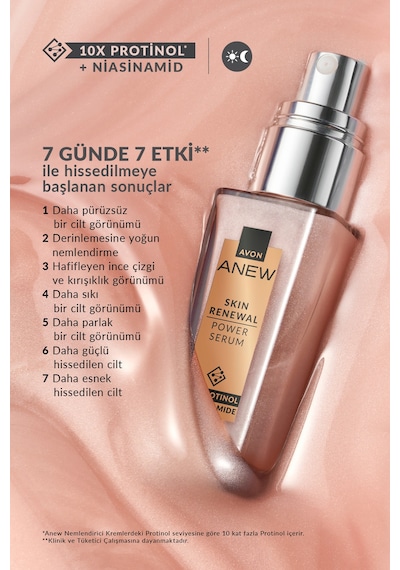 Anew Skin Renewal Power Serum 30 Ml. İkili Paket