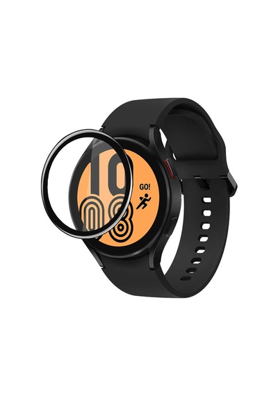 Samsung Uyumlu Galaxy Watch 4 40mm Mtr Pmma Pet Saat Ekran Koruyucu - Siyah