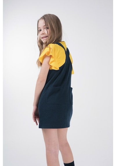 Brz Kids Kız Çocuk Salopet-Lacivert