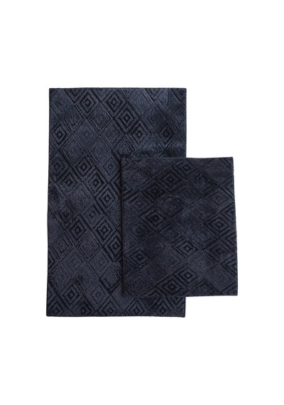 Welsoft Vintage Bambo Klozet Takimi 2 Pcs Antrasit
