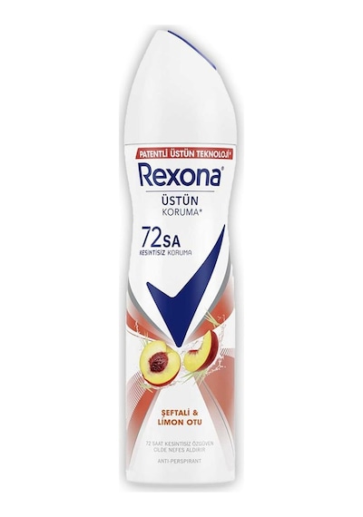 Rexona Şeftali & Limon Otu 72 Saat Kadın Sprey Deodorant 150 ML
