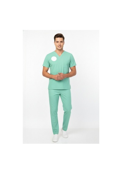 Unisex Mint Yeşili Yeni Yönetmeliğe Uygun Armalı Aile Sağlığı Çalışanları Scrubs Üniforma Takımı Mint Yeşili Mint Yeşili Unisex Mint Yeşili Yeni Yönetmeliğe Uygun Armalı Aile Sağlığı Çalışanları Scrubs Üniforma Takımı Mint Yeşili Mint Yeşili