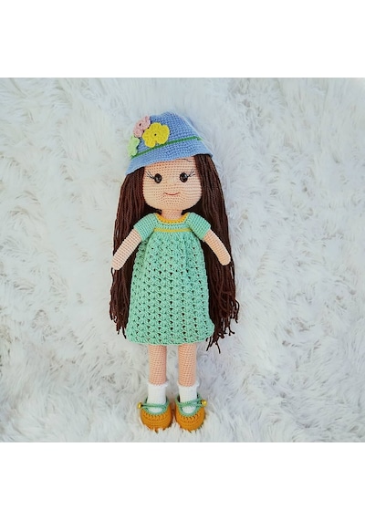 Amigurumi Organik Oyuncak Bebek 27