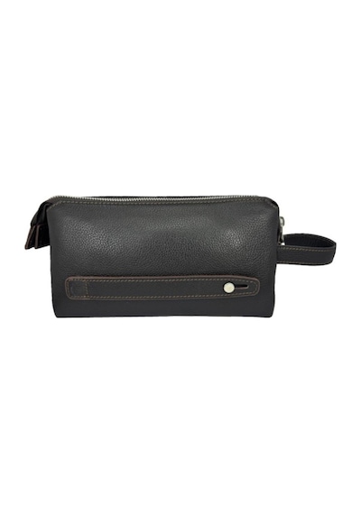 Çanta Yurdu Diga Hakiki Deri 3006 Dopp Kit El Çantası Kahve Lacivert