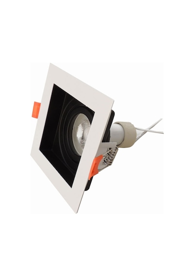 Kare Sıva Altı Led Panel Armatür Gu10osram Ampul+soket Gün Işığı