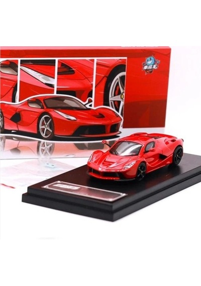 Demon King Ferrari Laferrari Pleksi Kırmızı 057 1/64