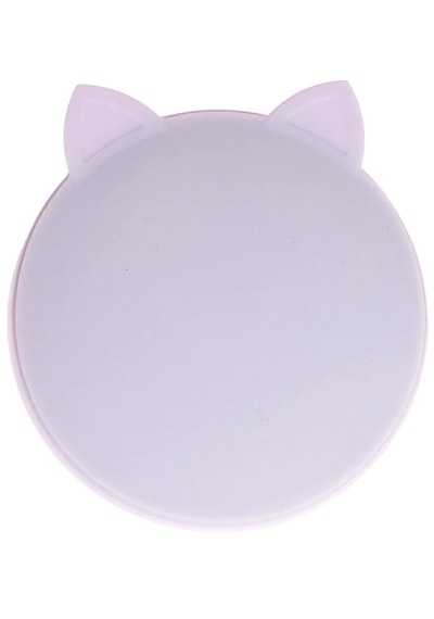 Pandish Kitten Vakum Tabanlı Kapaklı Silikon Kase Lila