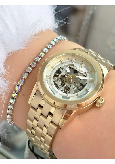 Raymond Kadın Kol Saati Rym-31001l-r101 Çelik Kordon Rose Gold