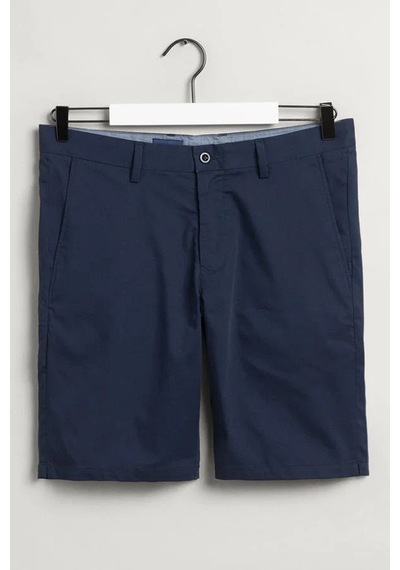 Gant Men's Slim Fit Woven Bermuda Navy Shorts Erkek Dokuma Bermuda Şort Lacivert