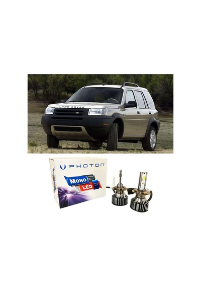Land Rover Freelander Led Xenon Uzun + Kısa Far Ampulü H4 Mono Yeni Seri Beyaz 1997-2001