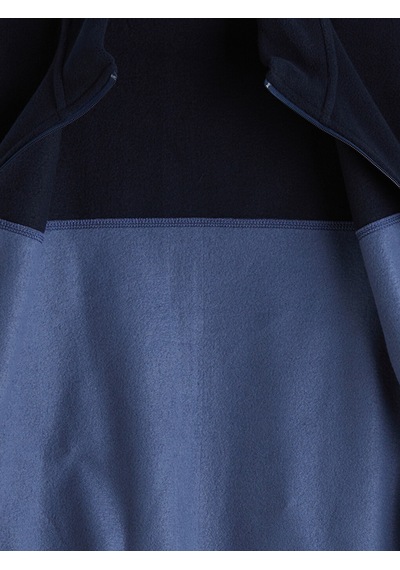 Lcwaıkıkı Basic Lacivert Dik Yaka Polar Erkek Fermuarlı Sweatshirt