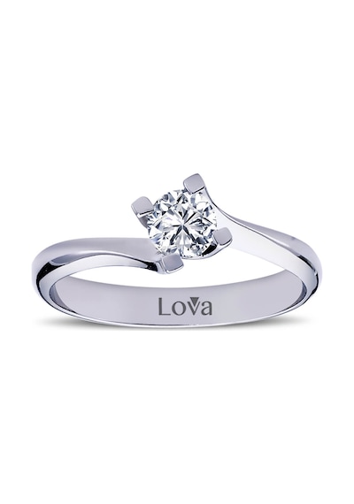 Lova F Renk 0,30 Karat Pırlanta Tektaş Yüzük - 1050081