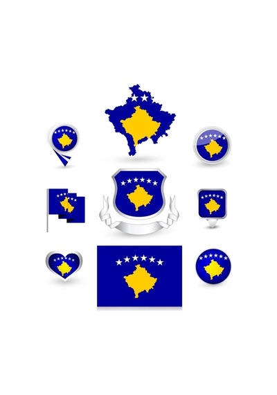Kosova Sticker Set