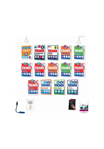 Fenomen Yayıncılık 6.sınıf 14k Set Gh-11