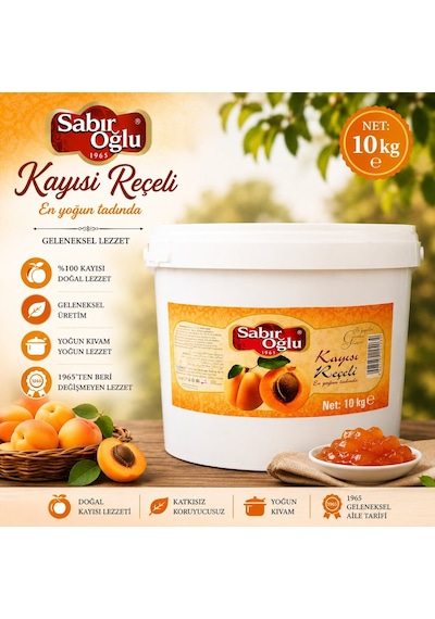 Sabıroğlu Kayısı Reçeli 10 KG