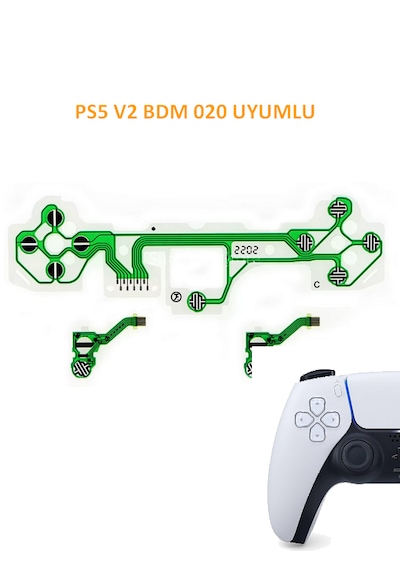 Ps5 V2 Bdm 020 Kollar İle Uyumlu İç Film Flex