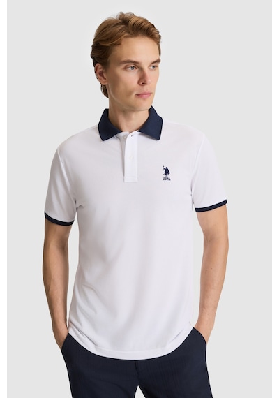 U.S. Polo Assn. U.s. Polo Assn. Erkek Beyaz Tişört Basic 50326978-vr013