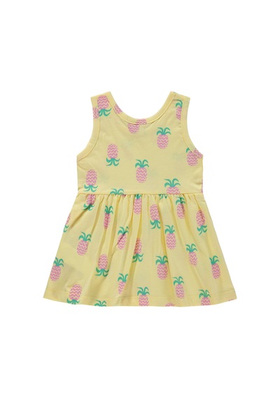 Civil Baby Ananas Empirme 6-18 Ay Elbise - Sarı
