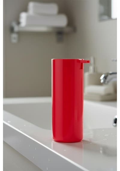 Soft Pembe Şeffaf Akrilik Sıvı Sabunluk 250 Ml Pembe
