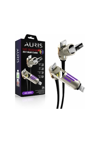 Ars-cb270 4in1 Hızlı Şarj Çoklu Kablo