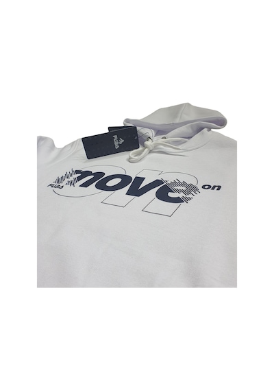 Fuba Kapşonlu Sweat Move Beyaz Beyaz