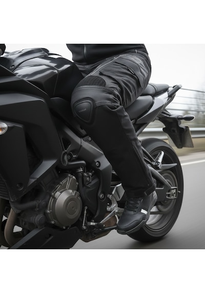 Motoanl Motosiklet Pantolonu Titanyum Koruma 4 Mevsim Diz Ve Kalça Korumalı Maxdura Kumaş Motor Pantolon