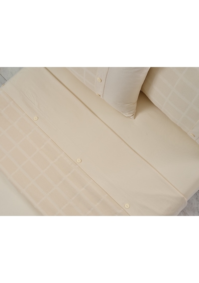 Multi Selection Nevresim Takımı + Pike Gloria Tek King Size - Bej