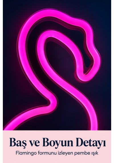 Flamingo Led Lamba Usb Kablolu Beyaz Gövdeli Diğer