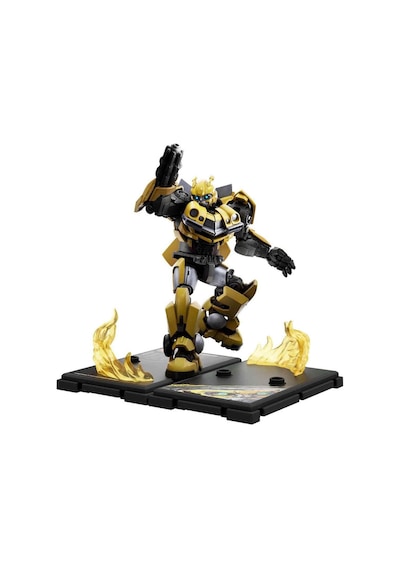 Blokees Transformers Bumblebee Işıklı Model Seti - 79 Parça Eklem Hareketli Oyuncak Figür