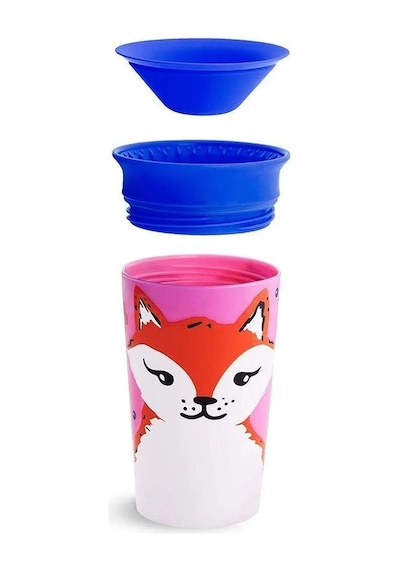 Munchkin Mucize 360° Wildlove Alıştırma Bardağı 12 Ay+ 266 ML Ti Çok Renkli