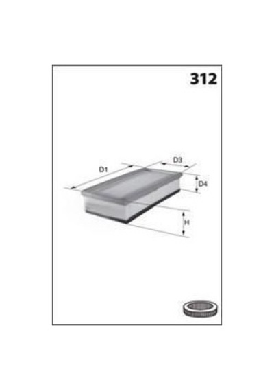 Sardes Sa2500 Hava Filtresı Grand Cherokee / 300 C 05-