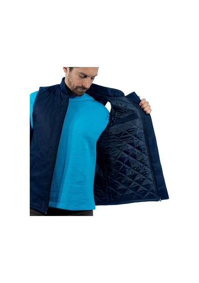 Şensel, Kapitoneli Yelek, Lacivert -118E1245- Kışlık Yelek-Vest