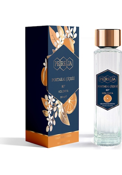 2 Adet Pereja Parfümlü Kolonya 250 Ml Cam Portakal Çiçeği