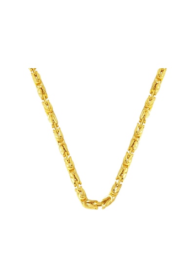 Bilezikci 14 Ayar Altın 3 mm. Kral Zincir 60 CM 14KRZ603