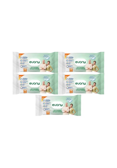 Hasta Vücut Perine Temizleme Islak Mendil Havlu 48 Yaprak Xl Banyo Ferahlığı 5 Li Set Diğer