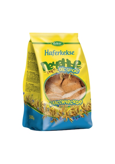 Waldemar Völker Haferkekse Yulaflı Bisküvi - Klasik 500g