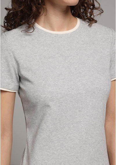 Colin's Colins Slim Fit Düz Kadın Gri Kısa Kol Elbise Cl1079910 Q1.v2 Mga Gri Melanj